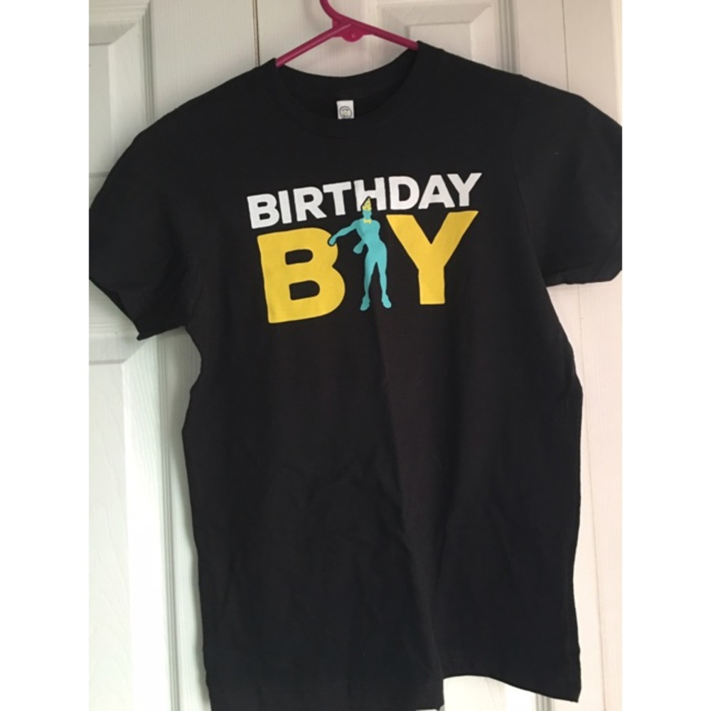 Boys Fortnite Birthday Shirt